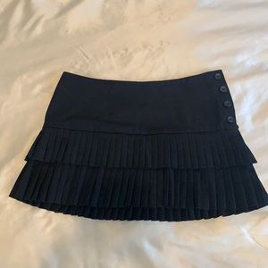Y2K pleated skirt